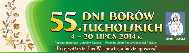 55.  Dni Borów Tucholskich 2014 banner