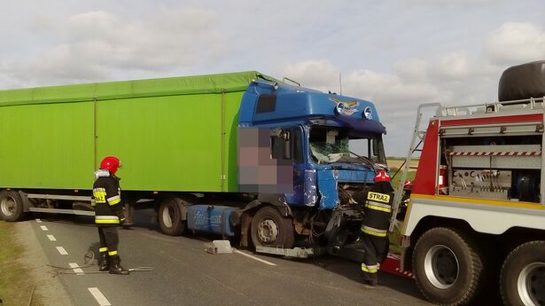 Wypdek śmiertelny Bladowo - Żalno 14.04.2015 (fot. KPP Tuchola) 1