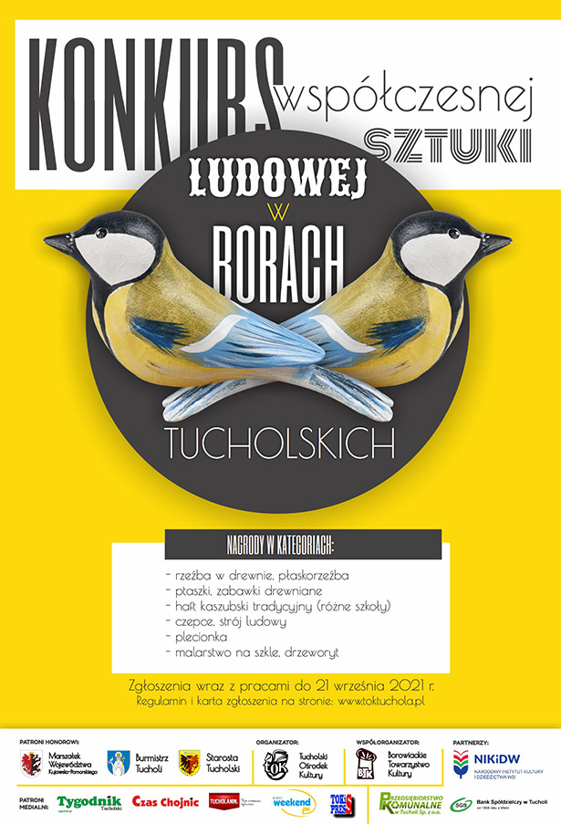 Plakat_Konkurs Współczesnej Sztuki Ludowej w Borach Tucholskich 2021