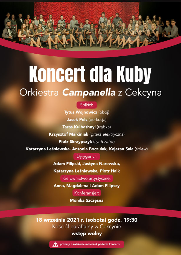 Plakat-Koncertu-dla-Kuby---Orkiestra-Campanella-(18.09.2021)