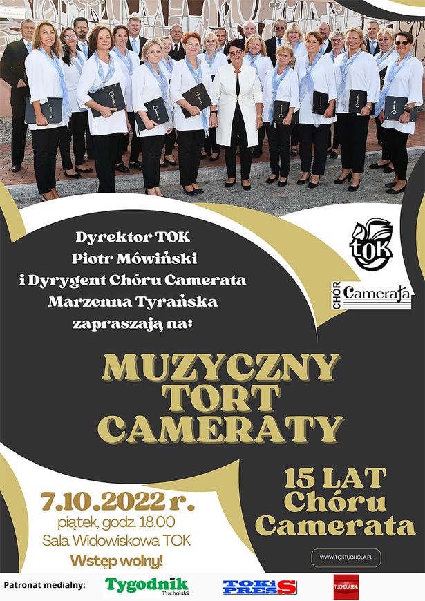 Plakat jubileusz CAMERATA