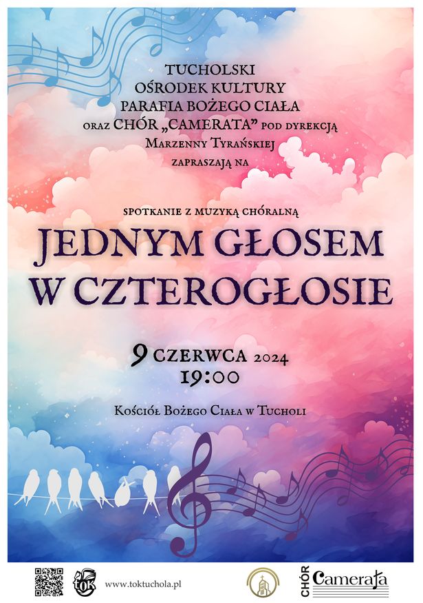 Plakat_Koncert Jednym głosem w czterogłosie